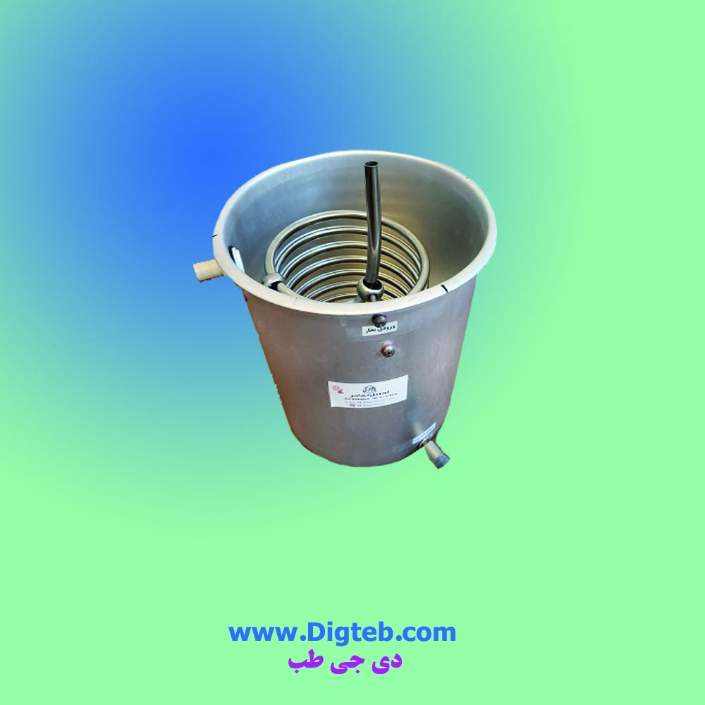 DigCo3009 کندانسور سطلی آب خنک استیل - Image 1
